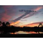 Weeki Wachee Gardens: Sunset Over Glen Lakes
