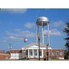 Blakely: City Hall and Water Tower