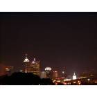 Indianapolis: : Indianapolis at night from the Wishard Hospital Garage