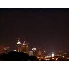 Indianapolis: Indianapolis at night from the Wishard Hospital Garage