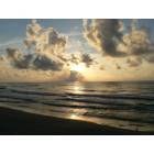 Corpus Christi: Sunrise on the beach