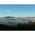 Cameron Park: View of Cameron Park, California on a rare foggy morning.