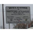 Hartford: Welcome sign Hartford