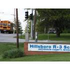 Hillsboro: Hillsboro R3 school bus taking students home.