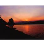 Augusta River Bank Sun Set