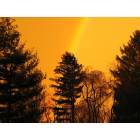 Colonial Park: Colonial Park - sunset and rainbow