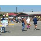 Downtown Wilsall Parade in the Summer