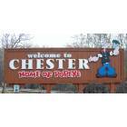Chester: One of Four Welcome Signs