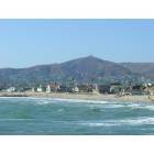 San Buenaventura (Ventura): look back from ocean