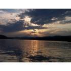 South Williamsport: Susquehanna River sunset