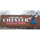 Chester: One of Four Welcome Signs to City of Chester