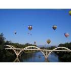 Grants Pass: : Ballons over 6th Street Bridge, 2005