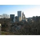 Providence: downtown providence, taken from prospect park. 