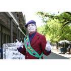New Orleans: : Mime in Jackson Square