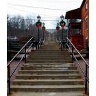 Galena: Galena High School Stairs