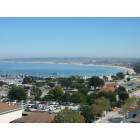 Monterey: Monterey Bay from the 10th floor of the Mariott