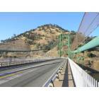 Oroville: The green bridge at Lake Oroville