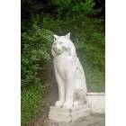 Los Gatos: sculpture of cat used as town mascot.