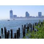 Jersey City: : Exchange Place from lower Manhattan