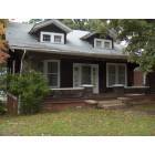 Martinsville: Typical 1920's era cabana-style house in Martinsville City