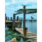 Grand Isle: Old Pier on North side of Grande Isle