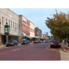 Minden: View of Minden street and stores