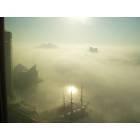 Baltimore: foggy morning