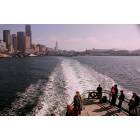 Seattle: : Leaving Seattle on a ferry