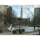 Hartford: Frozen Park Pond