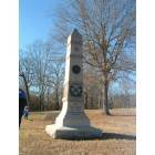 Chickamauga: Monument at the battlefield
