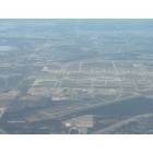 Dallas: : Dallas - Ft Worth Airport from 21,000 Feet showing all Terminals