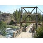 Spokane: Riverside Park Suspension Bridge, Spokane, WA