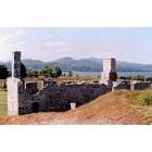 Addison: Fort on shores of Lake Champlain in Addison, Vermont