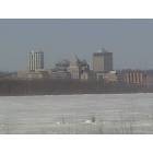 East Peoria: view of downtown peoria from east peoria