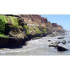 Carlsbad: Carlsbad offers a scene of rugged beach beyond the power plant