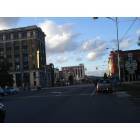 Olean: : Downtown Olean, NY on Partly Sunny Day
