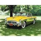 Garden City: '55 Speedster, (Garden City Vintage Car Parade ) oil/canvas by Joseph Michetti - Sunflower Fine Art & Frame