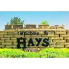 Hays: Hays Welcome Sign