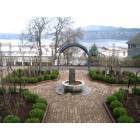 Hood River: : Hood River gardens by Courthouse