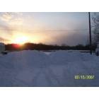 West Farmington: Sunset After a Snow Storm