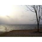 Aurora: Cayuga Lake from the E.B. Morgan House - Feb. 06