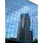 St. Paul: a building reflected in a building