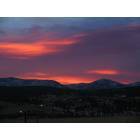 Montana City: Sun Rising Over The Elkhorn Mountains