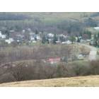 Cincinnatus: Picture of the town over looking from a hill