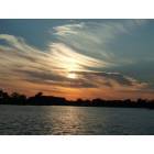 Avon: Sunset at Little Swan Lake