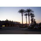 Rancho Mirage: Highway 111 at sunset. Rancho Mirage, ca