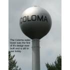 Coloma: Coloma Water Tower