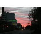 Gainesville: : sunset over powerplant