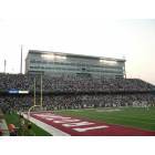 Troy: This is a view of the pressbox of Movie Gallery Stadium in Troy, AL. The stadium is home to the Troy University Trojans football team and the Sound of the South Marching Band.