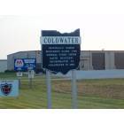 Coldwater: Welcome Sign into Coldwater Ohio